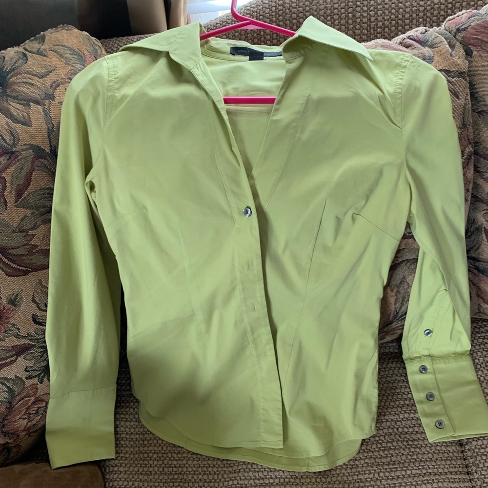 Button front blouse